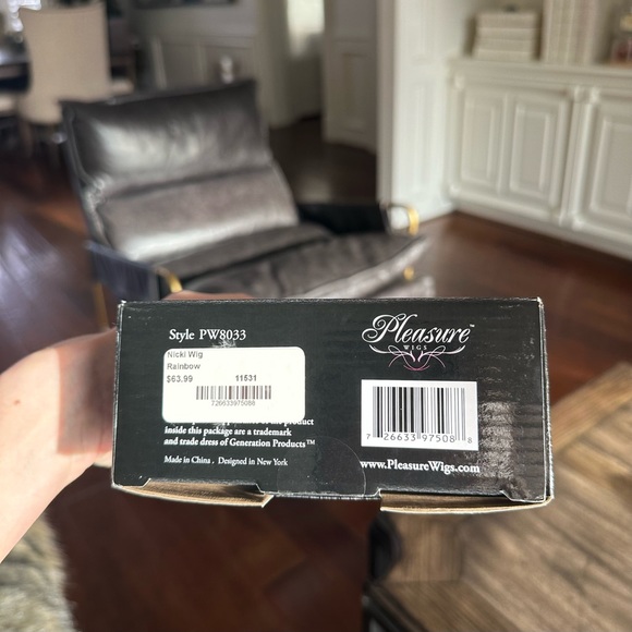 Pleasure wig Nicki rainbow - Picture 3 of 4